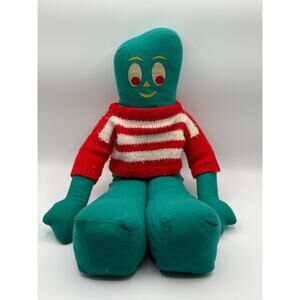 Vintage 1995 Trendmasters Gumby Plush Doll - 23” Tall